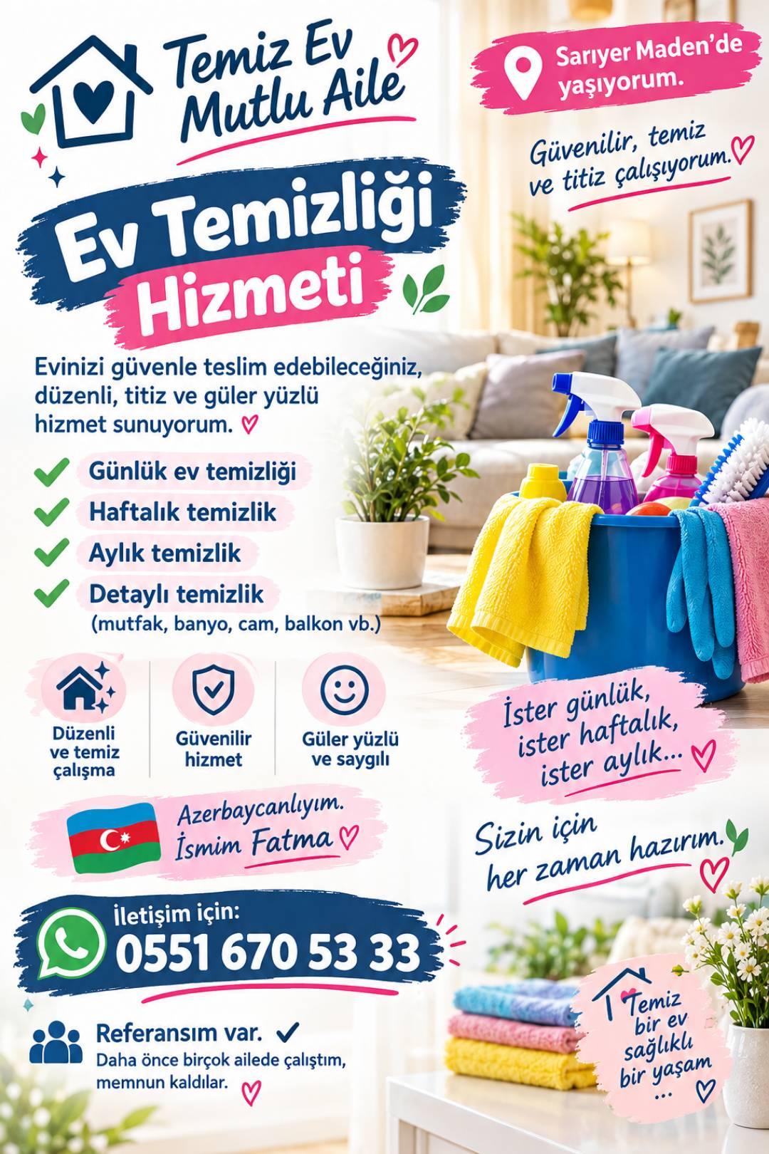 Temizlikçiyim